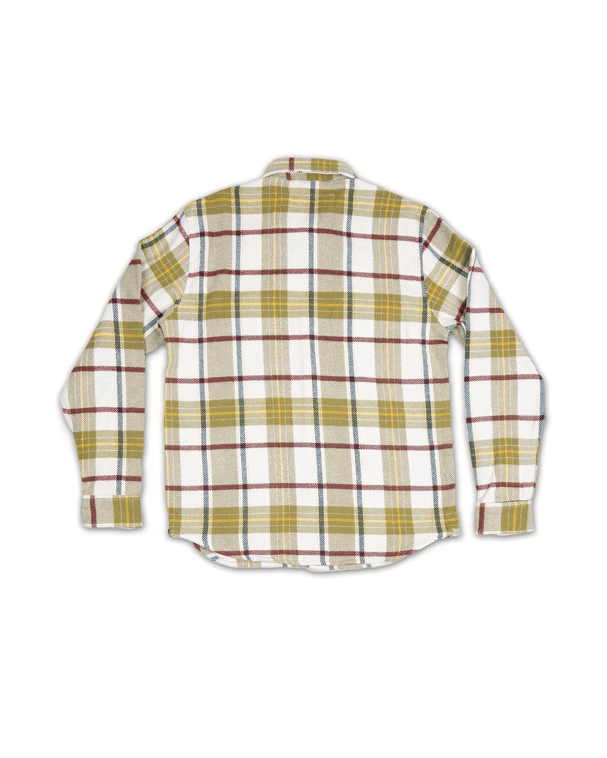 Iron & Resin Men's Turlock Shirt in green - men's shirt - detail view