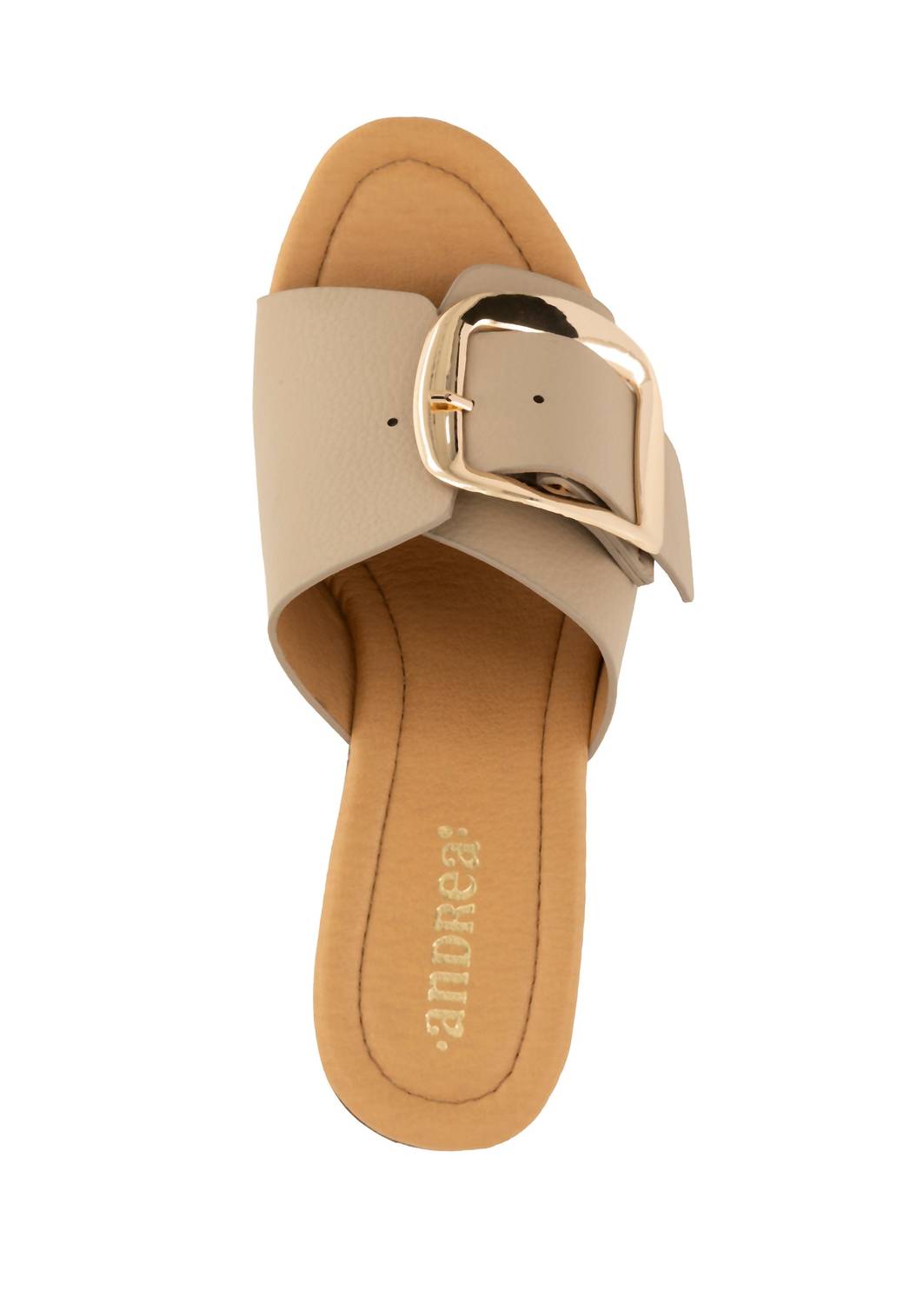 Andrea - Women's Slip On Heeled Sandals