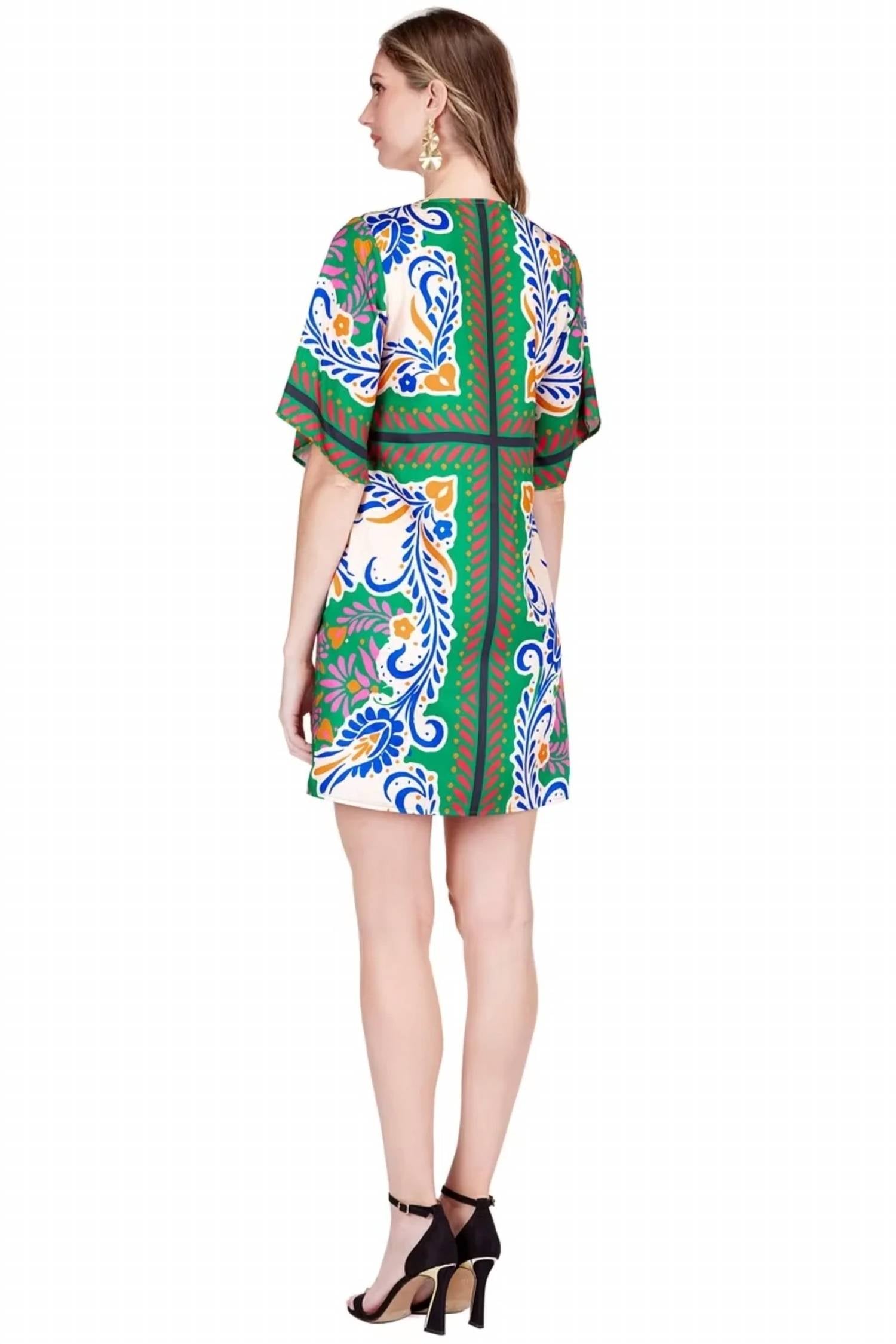 Jade Melody Tam - Kimono Tunic Mini Dress