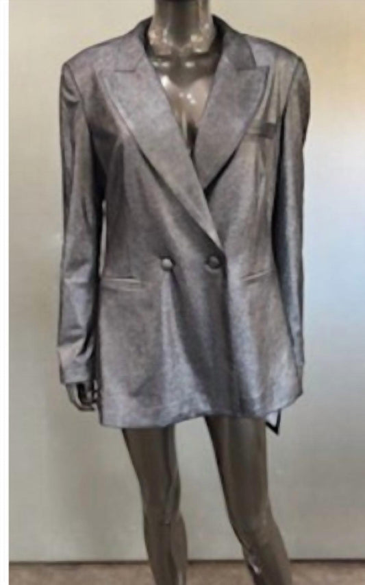 Insight - Women's Metallic vegan blazer jacket