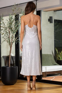 Stylish Wholesale - Sequin Chain Strap Dress