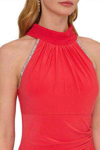 Adrianna Papell - Jersey chiffon Gown