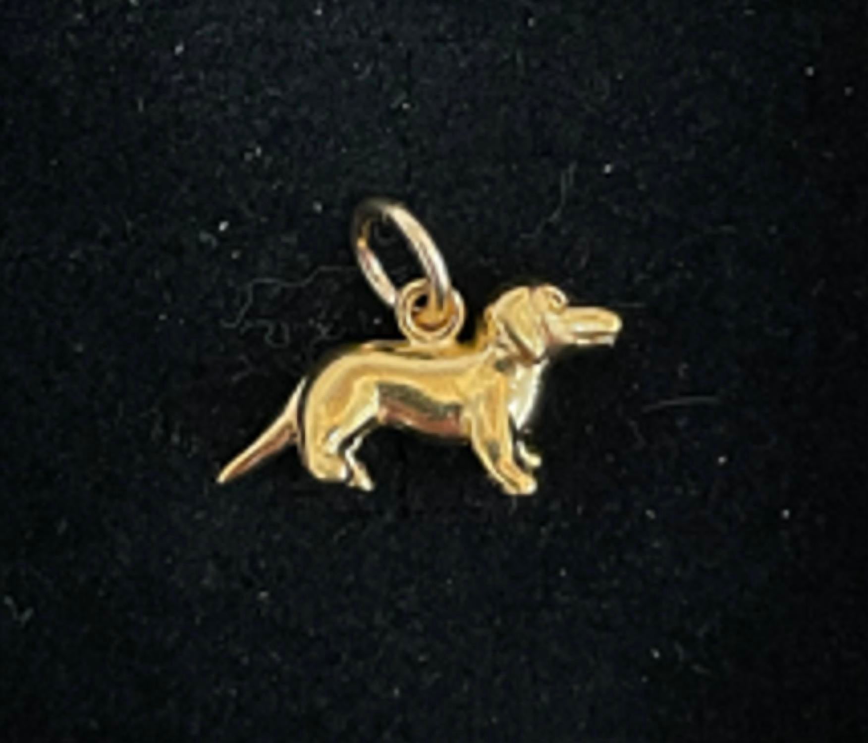 Azi Rasson - Women's Vintage Dachshund Small Charm