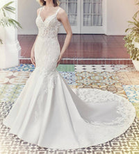 Kenneth Winston Sleeveless Fit And Flare Gown in ivory nude ivory - women's dress