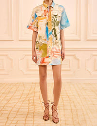 Ulla Johnson - Painters Denim Mini Dress
