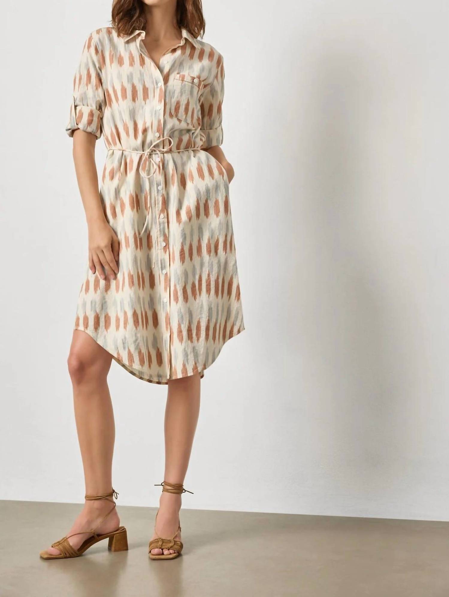 Lilla P - Ikat Shirt Dress