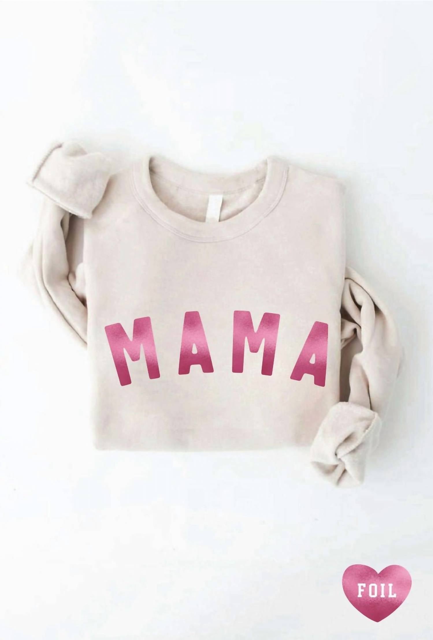 Oat Collective - Mama Foil Graphic Sweatshirt
