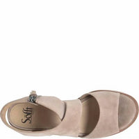 Sofft Women's Camille Sandal in stone suede - women's sandal - view 4