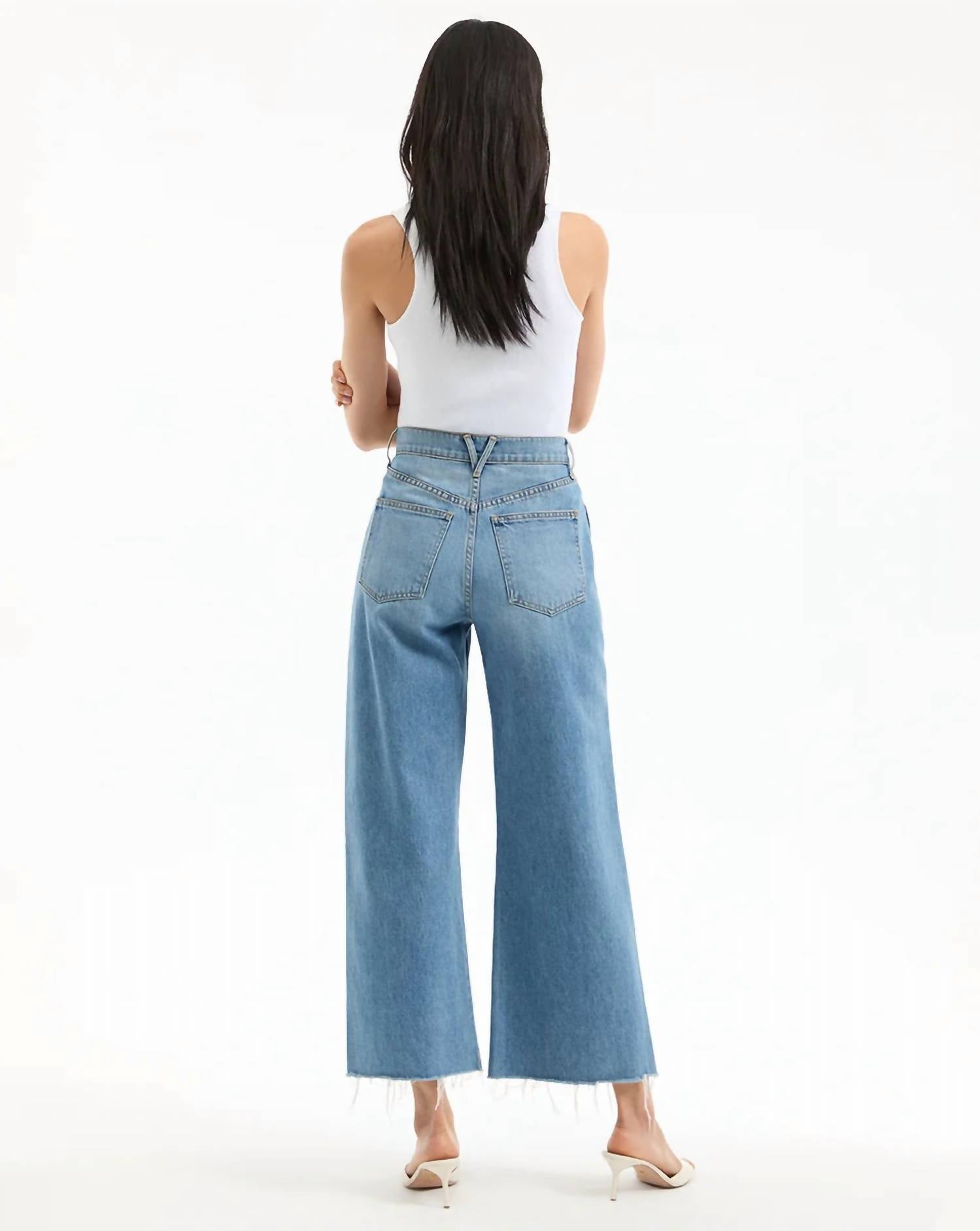 Veronica Beard - Taylor Cropped Wide-leg Jean
