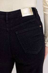 Judy Blue - High Waisted Retro Wide Leg Denim Jeans