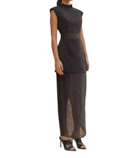 Curaae - Bond Sleeveless Mesh Maxi Dress