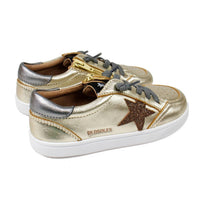Oldsoles - Girl's Platinum Runner Low Top Sneaker