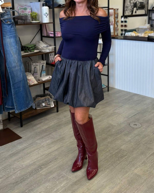 Vava - Anais Off Shoulder Bubble Dress