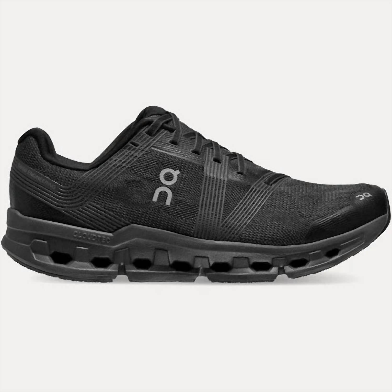 On Women's Cloudgo Wide Running Shoes in black eclipse - women's sneaker