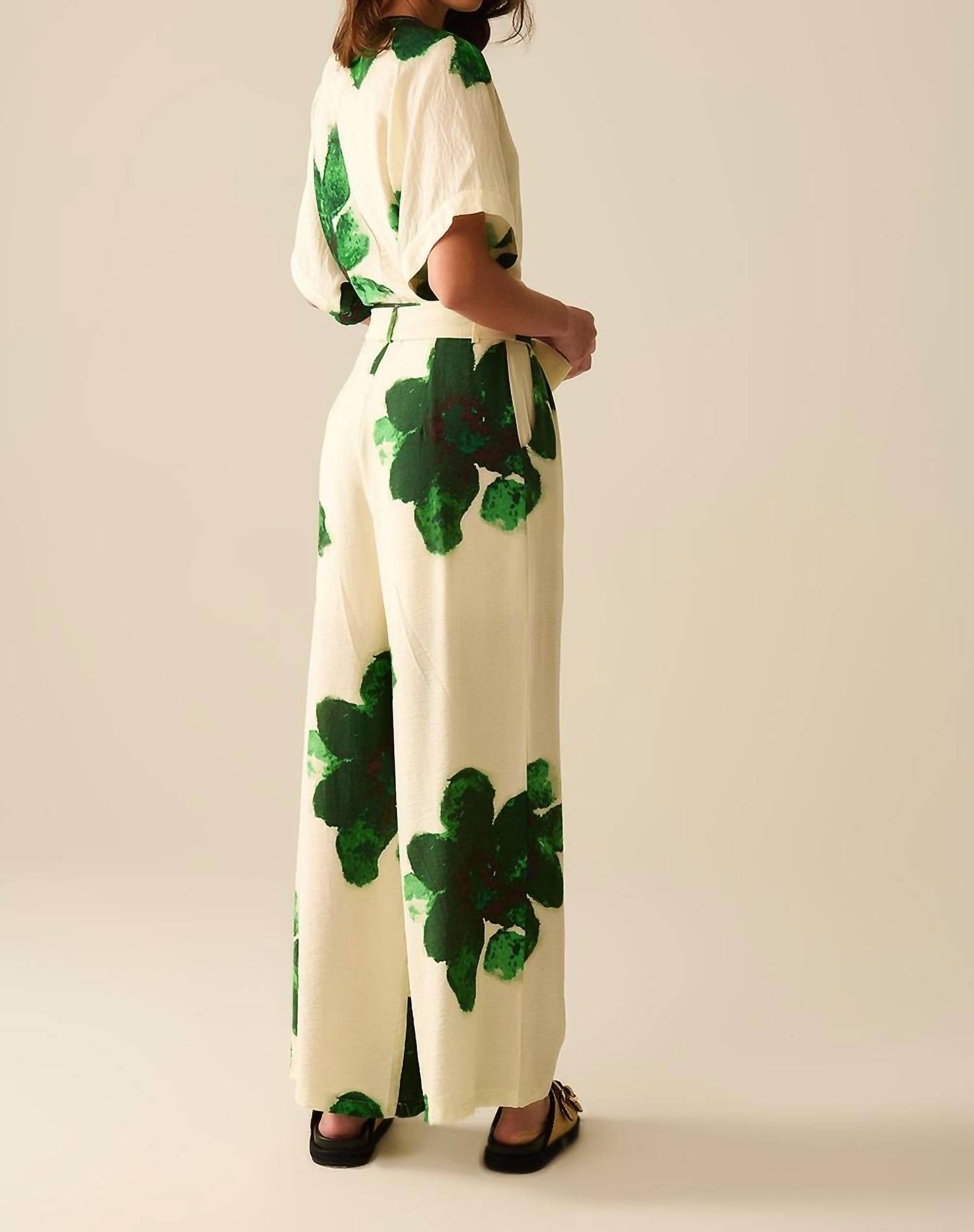 Q2 - Tropical Bloom Palazzo Pants
