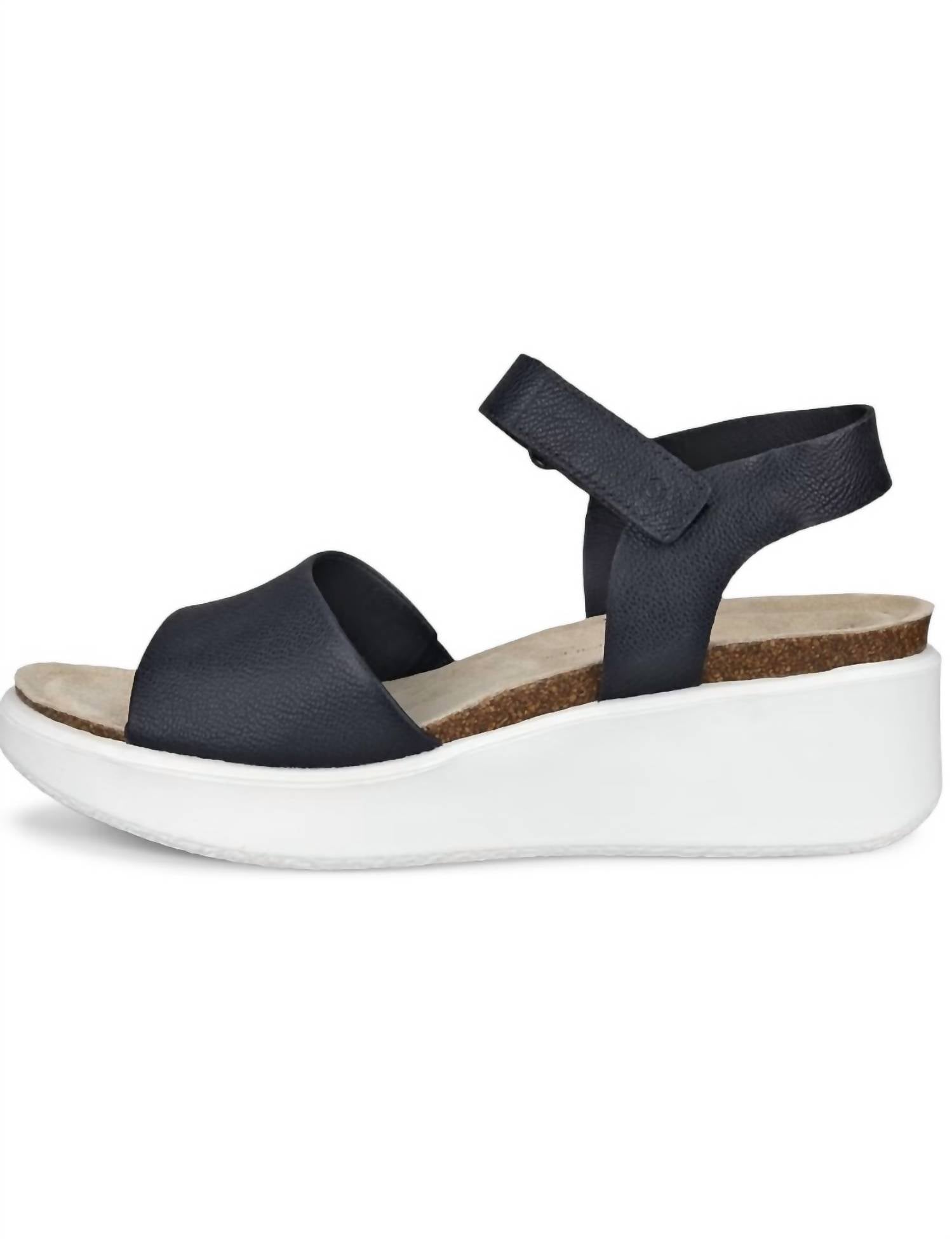 Ecco - Women's Flowt Wedge Cork Sandals