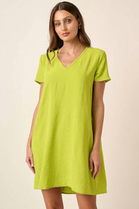 Mittoshop - Dallas Short Sleeve Shift Dress