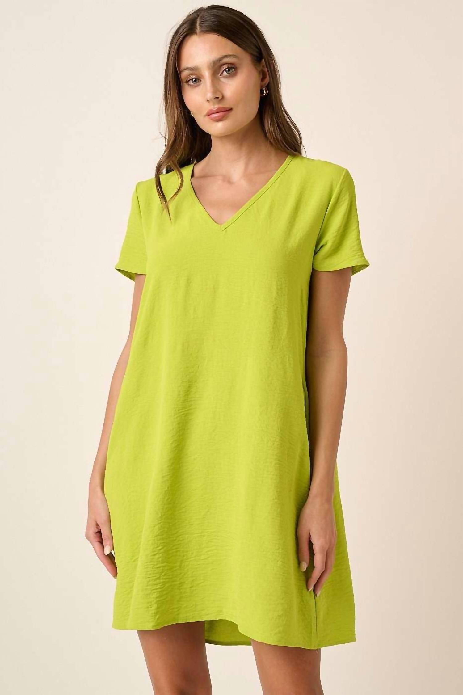 Mittoshop - Dallas Short Sleeve Shift Dress