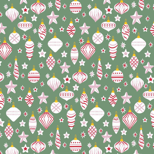 Lila + Hayes - Girl's Sophie Retro Ornaments Top & Short Set