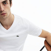Lacoste - V-neck Short Sleeve Tee