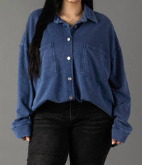 Panache - Kaitlyn Oversized Button Up Shacket