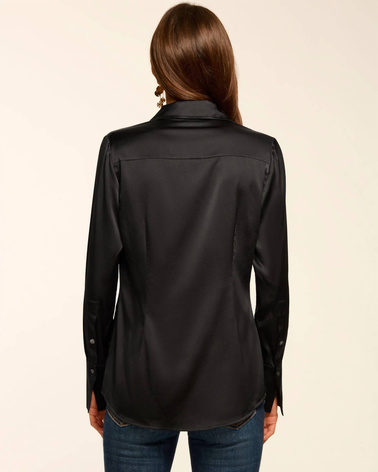 Ramy Brook - Victoria Silk Button Down Blouse