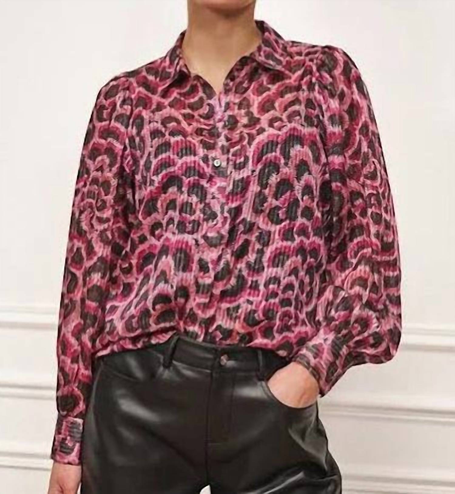 Esqualo - Basic Feather Flow Blouse