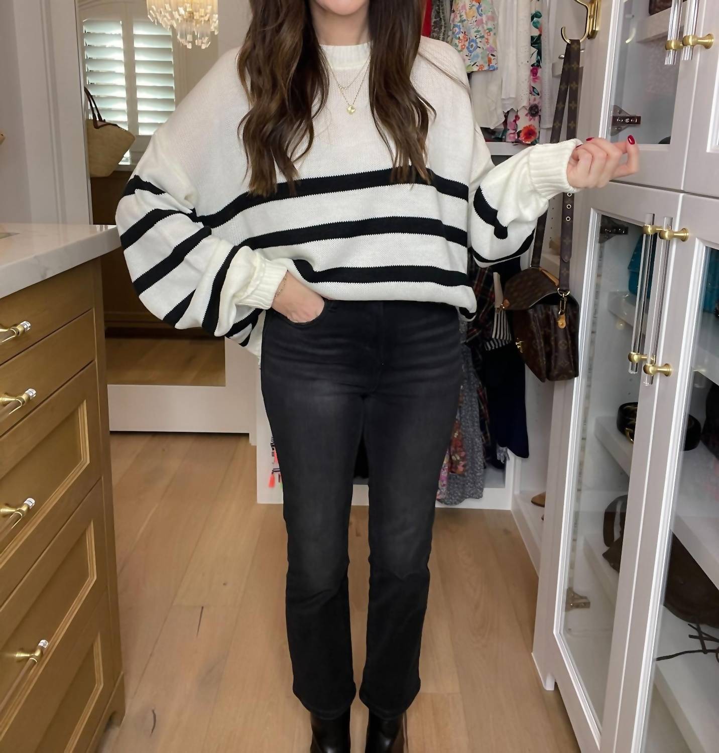 Risen - Felicity High Rise Straight Leg Jeans