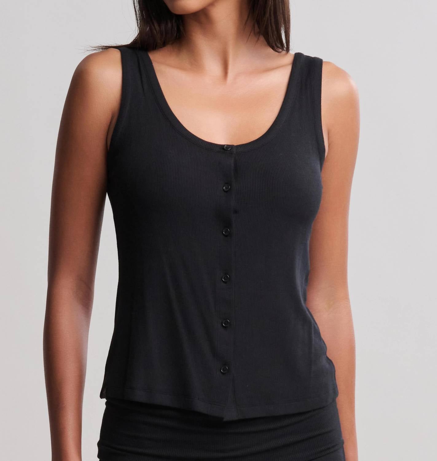 Barefoot Dreams - Ultra Soft Rib Button Front Cami