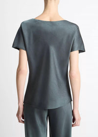 Vince - Satin V-neck Blouse