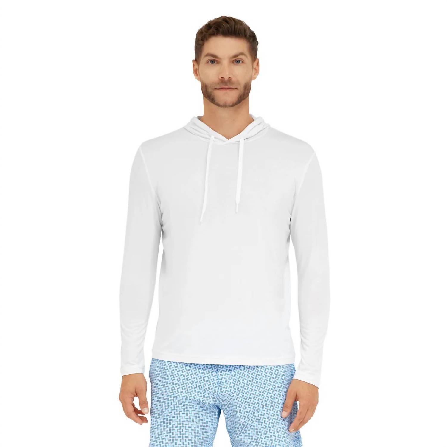 Somewhere Sunny - Men's UPF 50+ Bamboo Everyday Lightweight Hoodie