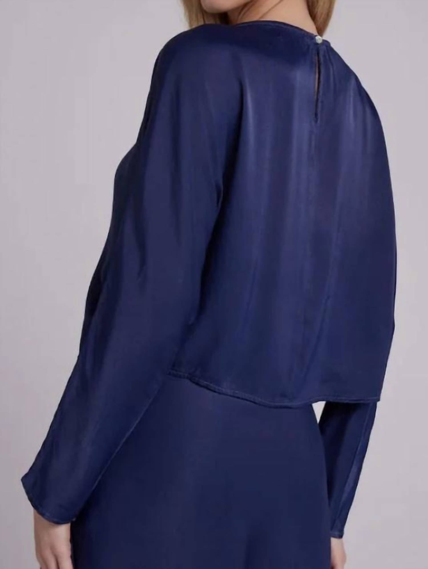 Bella Dahl - Dolman Satin Sleeve Blouse