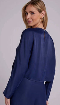 Bella Dahl - Dolman Satin Sleeve Blouse