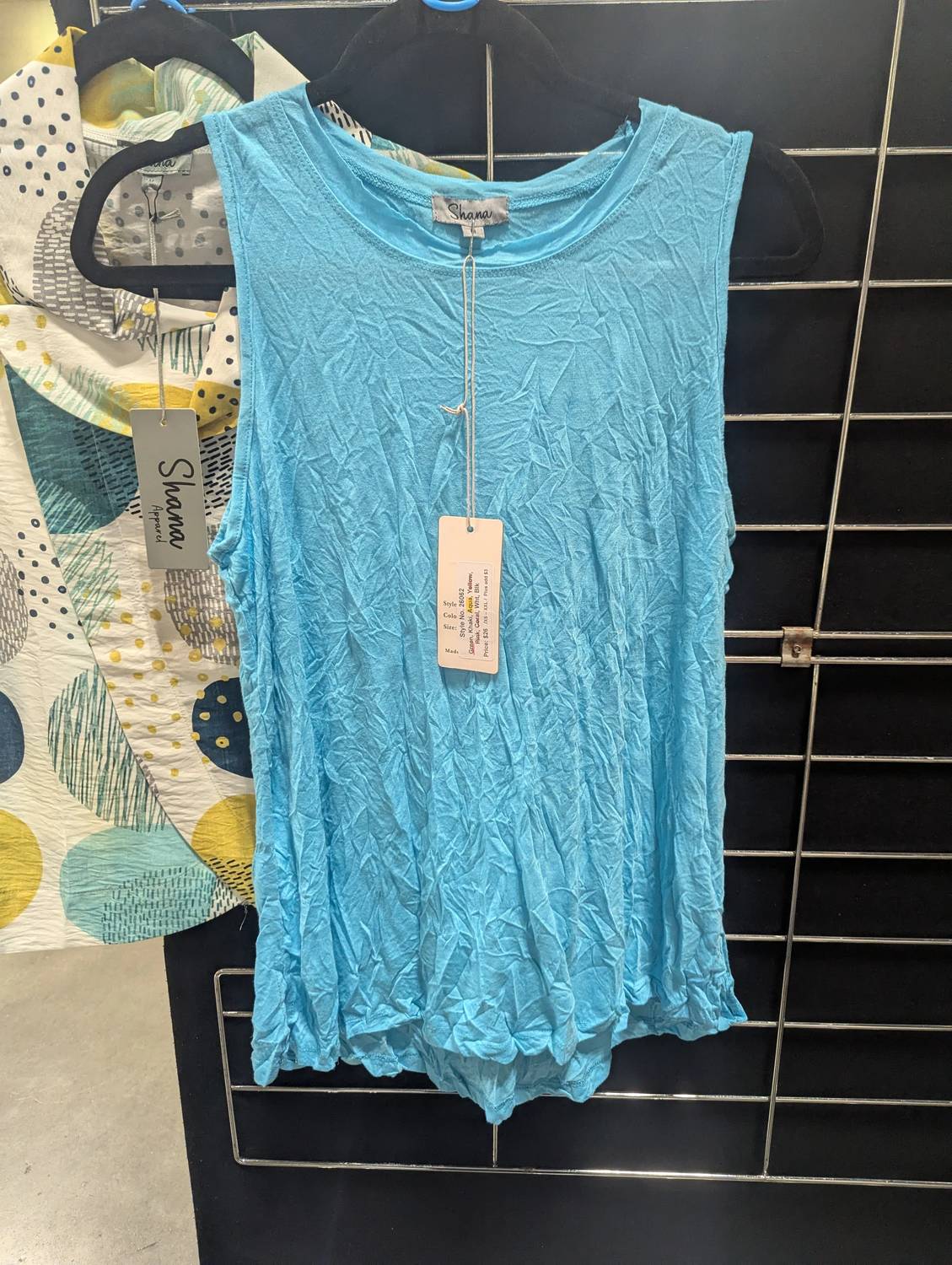 Shana Apparel - Women's Crinkle Tank Top