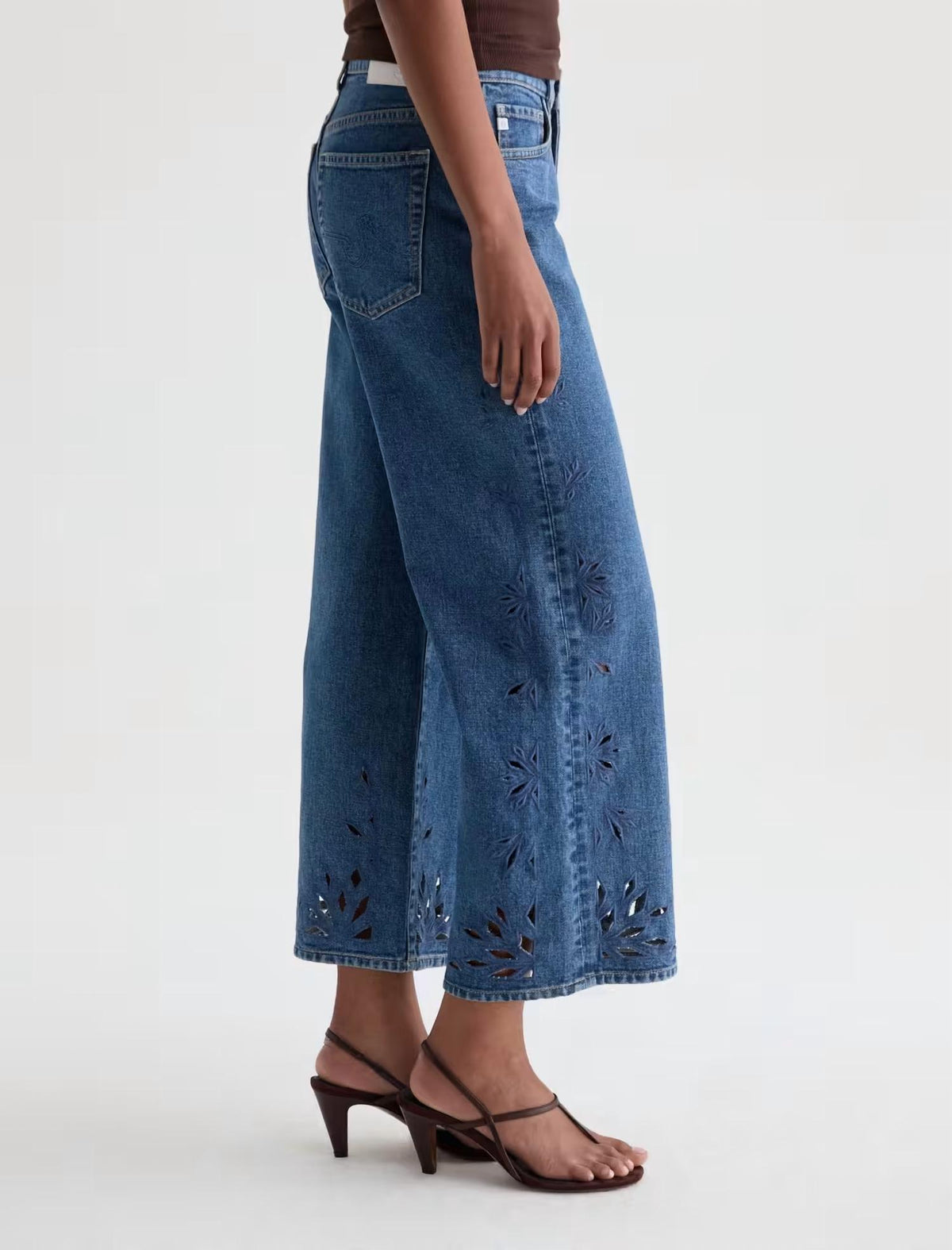 Ag Jeans - Saige Wide Leg Crop Jean