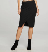 Chaser - Slit Pull On Midi Skirt