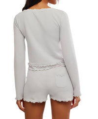 Free People Spring Break Sleep Set in heather grey - women's sleepwear - view 4
