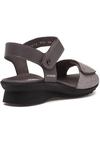 MEPHISTO Women's Patty Sandals in gray - women's sandal - detail view