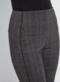 Lysse - Patterned High Waist Ponte Trouser