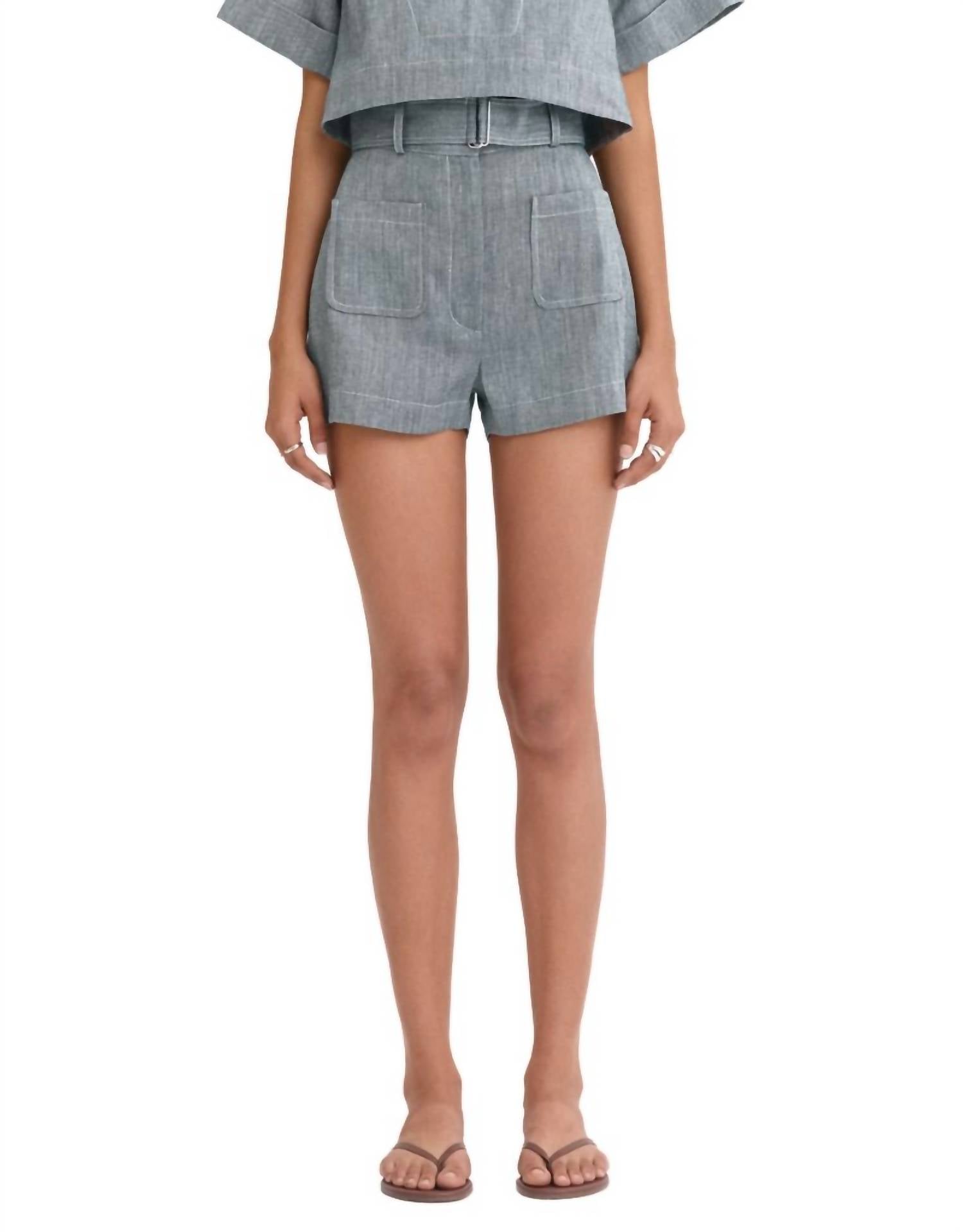 Matthew Bruch - Belted Pocket Short