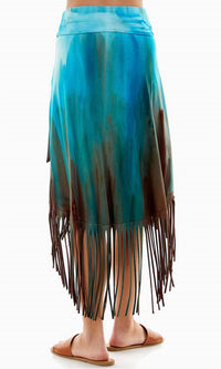 T-Party - Fringe High Low Skirt