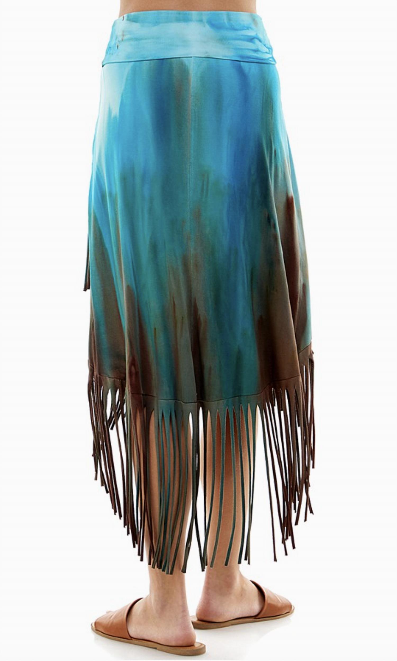 T-Party - Fringe High Low Skirt