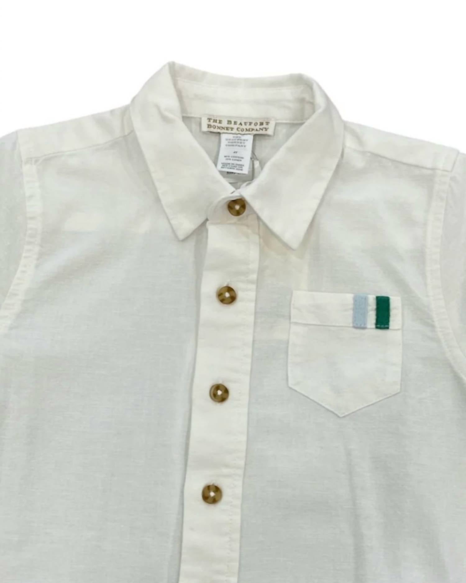 The Beaufort Bonnet Company - Kid's Short Sleeve Shirt