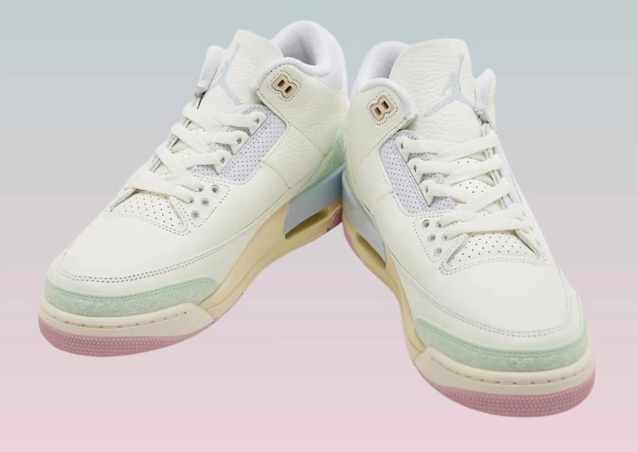 Nike - Air Jordan Retro 3 "Spring is in the Air" Sneakers