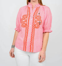 Ivy Jane - Rosalinda Button Front Blouse