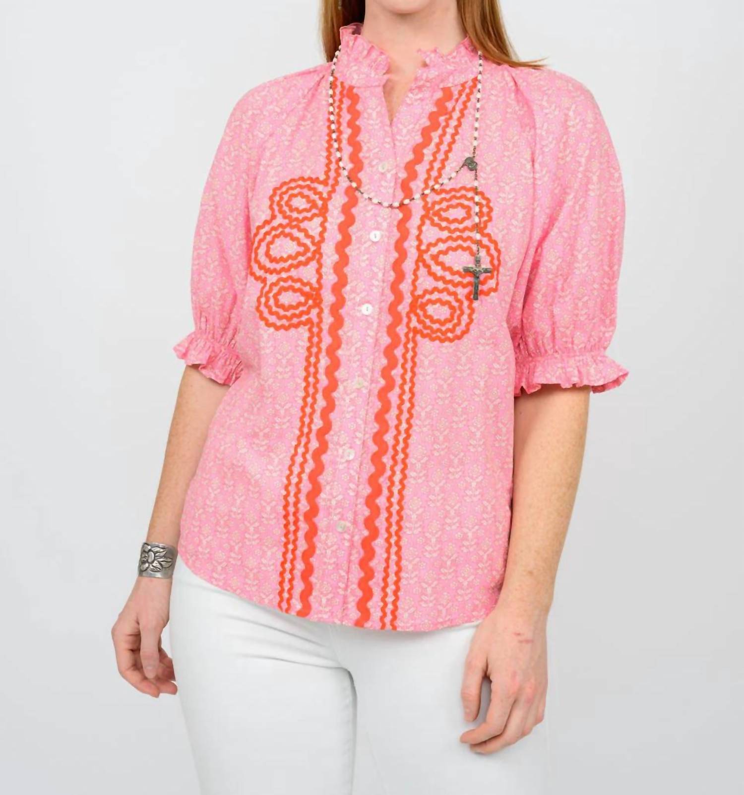 Ivy Jane - Rosalinda Button Front Blouse