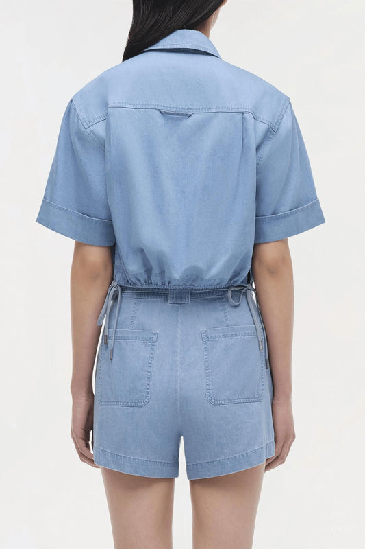 Simkhai - Lourie Belted Shorts