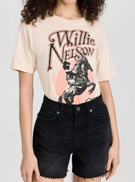 Daydreamer - Women Willie Nelson Route 66 Weekend Tee