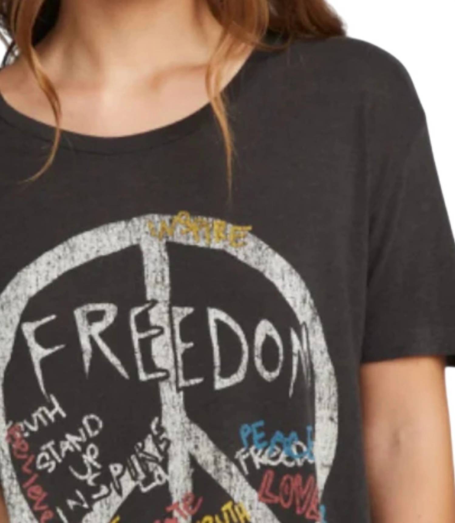 Chaser - Peace Sign Short Sleeve Graphic Tee