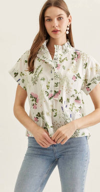 Entro - Heirloom Floral Top
